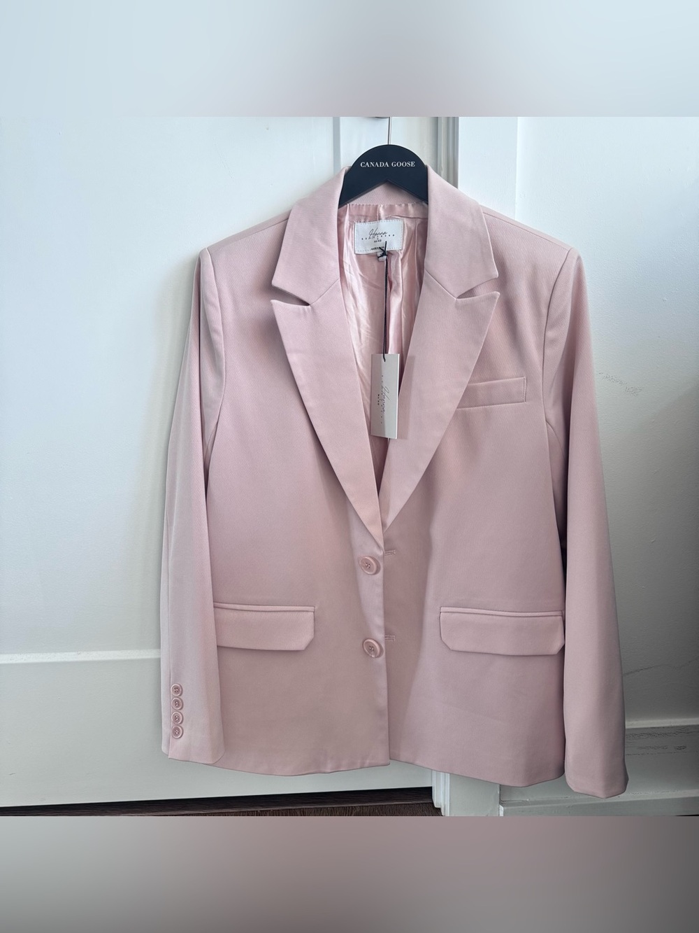 Hanna Schönberg x NA-KD Oversized Straight Blazer